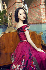 组图：董璇初夏明艳写真 飘逸娇媚芬芳沁人