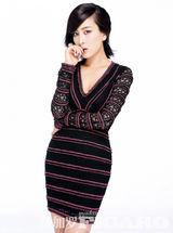 组图：马苏《费加罗》封面大片彰显十足女人味