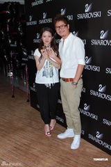 高清组图：谢婷婷等出席时尚派对 已经很久没见侄子