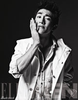 组图：林更新黑白影像写真 万人迷型男魅力无限