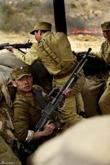 高清图：《历史的进程》卫视热播 聂远演绎完美军官