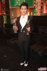 组图：容祖儿九夺劲歌金曲歌后 林峰获最受欢迎