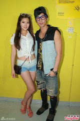 组图：余文乐否认与周柏豪反目 陈伟成新欢现身