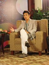 高清图：李秉宪做客《lady呱呱》 称好莱坞没人情味