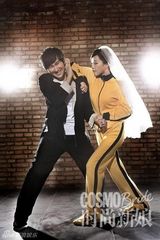 组图：查可欣甜美婚纱照曝光 幸福演绎梦幻婚礼