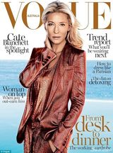 组图：影后布兰切特中性写真 雌雄同体另类美