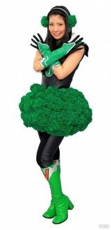 组图：AKB48成员拍广告变身蔬菜