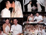 组图：郑希怡泰国结婚激吻老公 闺蜜亲密吻面