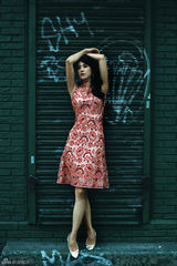 组图：曾黎纽约时尚街拍演绎摩登古典双面魅力