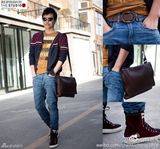 明星爱街拍第20期：玩转靓装多变条纹设计穿上身