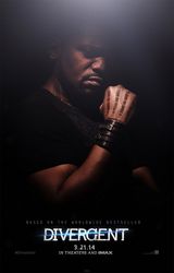 组图：《分歧》发角色海报 Maggie Q纹身魅惑