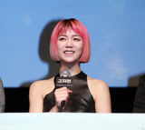 高清图：高修申河均宣传《高地战》 金玉彬红发抢镜