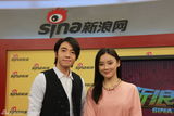 组图：《爱在春天》俞灏明袁姗姗做客新浪