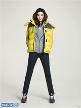 组图：韩星全智贤冬季运动服广告 紧身衣显好身材