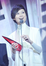 高清组图：李宇春获MTV盛典最具风格内地女歌手奖