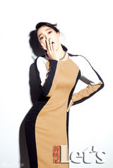 组图：白百何时尚大片自信搞怪展小妞风采