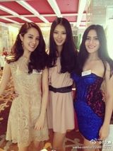 组图：新科世界小姐于文霞微博美图集锦