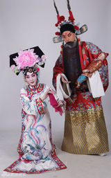 组图：蓝天丁晓君京剧《四郎探母》宣传照