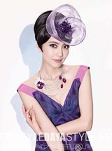 幻灯图：高圆圆珠宝写真 美轮美奂造型多变