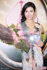 组图：候选港姐20强拉票会 王祖蓝曝牙缝有菜渣