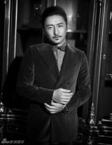 组图：涂松岩示范商务男装帅气穿搭