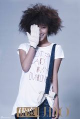 高清图：王珞丹性格写真登封面 塑造新一代先锋榜样