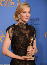 组图：凯特-布兰切特获最佳剧情片女主角