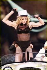 高清组图：麦当娜伦敦音乐会向杰克逊致敬