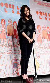 组图：韩星韩智敏为电影《Ending Note》献声