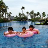 歌手含笑爱女首曝光 开心当奶爸(图)