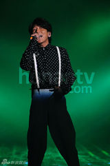 组图：我是歌手第八期现场花絮 传尚雯婕遭淘汰