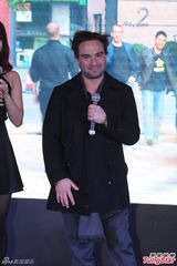 组图：约翰尼来沪 自曝想与中国同行合作