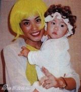 组图：王菲微博晒窦靖童旧照 感叹大女初长成 