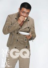 高清图：邵兵《GQ》大片 优雅不羁男人味 