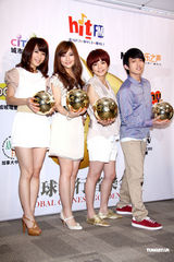 幻灯：S.H.E林宥嘉各拥两首金曲 人气实力受肯定