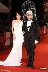 组图：蔡康永七度主持金马奖 搞怪造型盘点