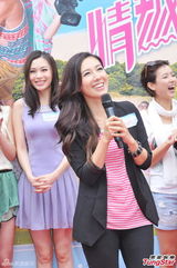 组图：陈茵媺挺陈豪新剧 男友求婚不会公开