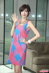 组图：郭雪芙偶像剧担女一号想嫁老外生混血儿