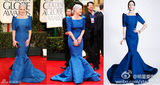 组图：金球奖红毯上的时尚 华服秀明星VS超模
