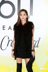 组图：众明星参加时尚派对 刘嘉玲否认与张柏芝不合