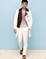 组图：李东学早春型男大片诠释复古优雅