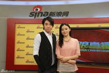组图：《爱在春天》俞灏明袁姗姗做客新浪