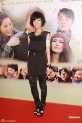 高清图：《翡翠明珠》首映 阿Sa(蔡卓妍)容祖儿等群星助阵