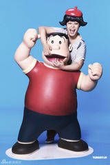 组图：何韵诗余文乐等COSPLAY《多啦A梦》动画