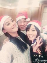 组图：众星欢乐庆圣诞 Angela可爱林志玲性感