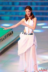 组图：本届港姐冠军陈凯琳比赛瞬间