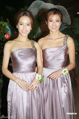 组图：吕慧仪结婚秀钻戒 陈志云等好友到场庆贺