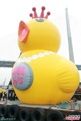 组图：“吹气金鸡”巡游失败 吴君如浪费50万