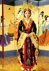 组图：《杨贵妃秘史》定妆照曝光 玄宗霸气贵妃华美