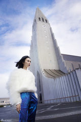 组图：尚雯婕专辑庆功版宣传照曝光 乌唇冷艳